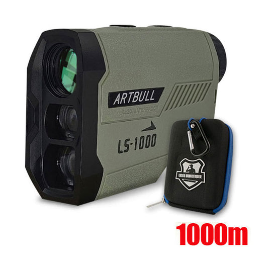 Golf Laser Rangefinder 1000M - 650M Telescope with Flag-Lock Slope Pin Distance Meter